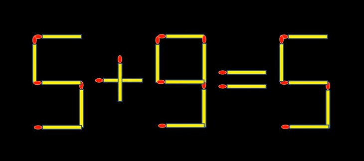 Thử tài IQ: Di chuyển một que diêm để 15+5=7 thành phép tính đúng - Ảnh 3.