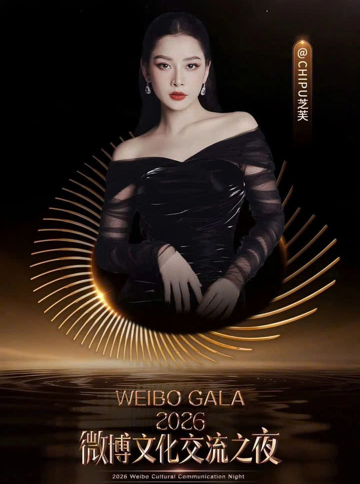 Chi Pu là nghệ sĩ Việt Nam duy nhất dự Weibo Gala 2026 - Ảnh 2.