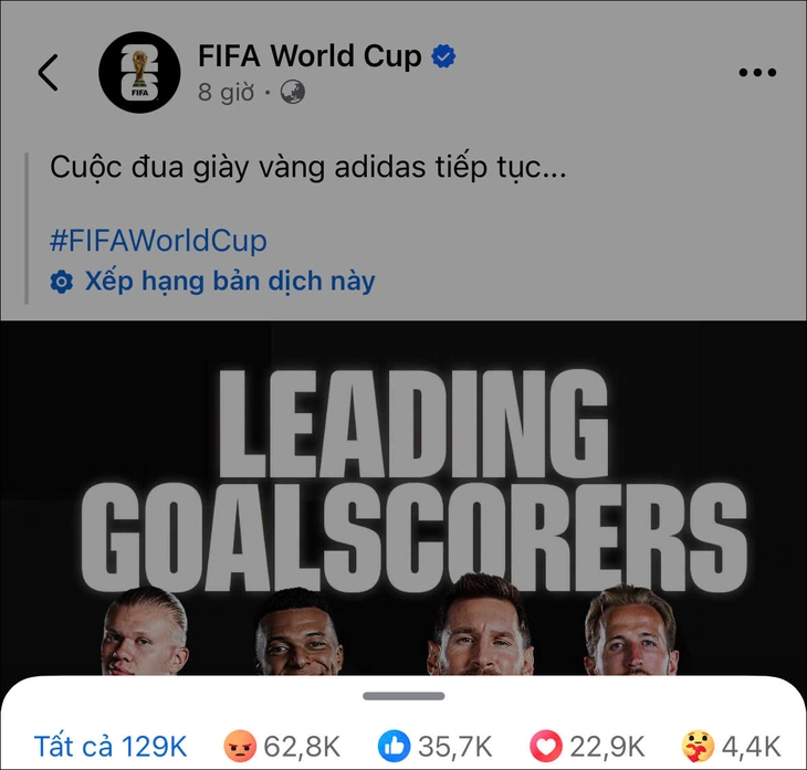 Fanpage FIFA nhận 'bão phẫn nộ' - Ảnh 1.