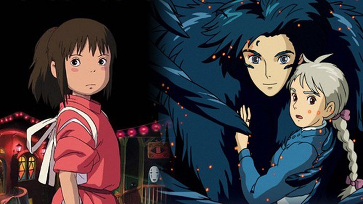 Lâu đài bay của pháp sư Howl bất ngờ vượt Vùng đất linh hồn trên Netflix - Ảnh 1.