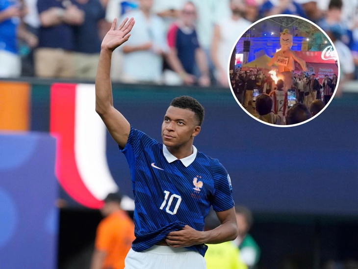 CĐV Paraguay đốt hình nộm Mbappe sau thất bại tại World Cup 2026 - Ảnh 1.