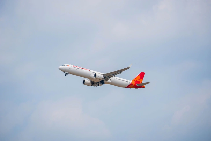 Sun PhuQuoc Airways tiếp tục duy trì tỷ lệ bay đúng giờ cao - Ảnh 1.