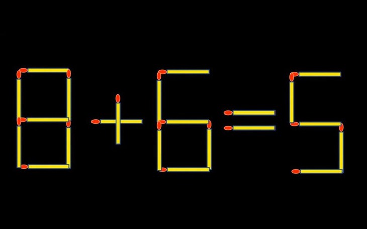 Thử tài IQ: Di chuyển một que diêm để 4+8=15 thành phép tính đúng - Ảnh 7.