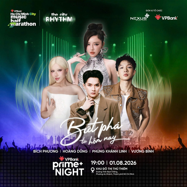 Hàng ngàn khán giả 'cháy' cùng Bích Phương, Hoàng Dũng tại đại nhạc hội VPBank Prime's Night - Ảnh 9.