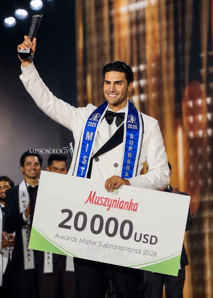 Nguyễn Hàn Việt dừng ở top 20 Nam vương Siêu quốc gia 2026, Tây Ban Nha đăng quang - Ảnh 1.