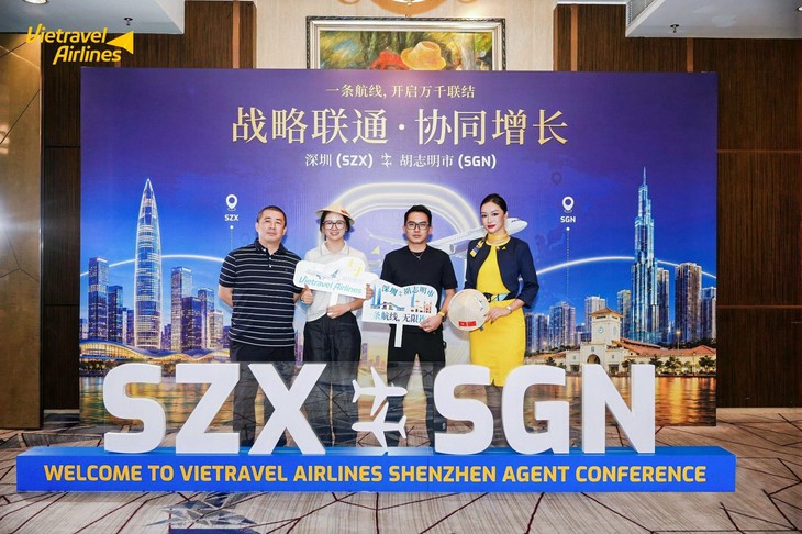 Vietravel Airlines tổ chức hội nghị hơn 100 đại lý tại Thâm Quyến - Ảnh 2.