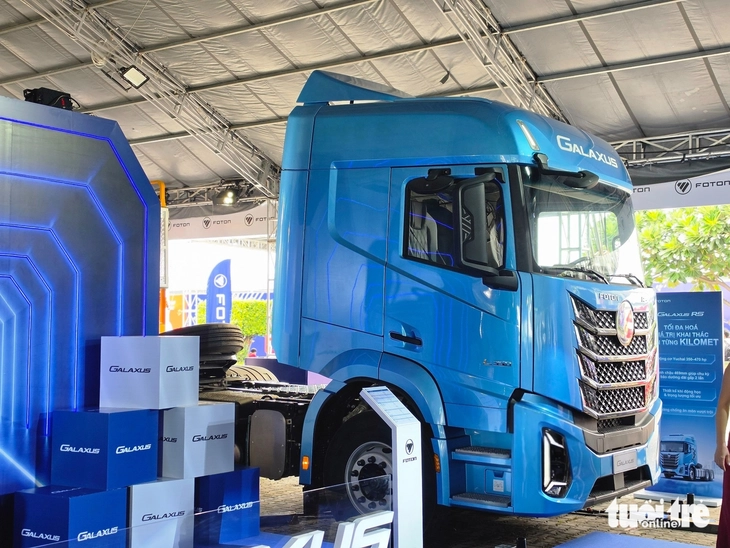 Xe đầu kéo Foton Galaxus R5 ra mắt Việt Nam: Lực kéo mạnh hơn siêu xe, tiện nghi như ô tô con - Ảnh 2.