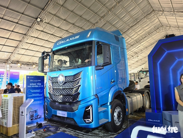 Xe đầu kéo Foton Galaxus R5 ra mắt Việt Nam: Lực kéo mạnh hơn siêu xe, tiện nghi như ô tô con - Ảnh 3.