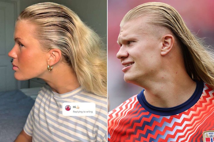 Erling Haaland bênh vực cậu bé bị bắt nạt vì để tóc dài giống thần tượng - Ảnh 3.