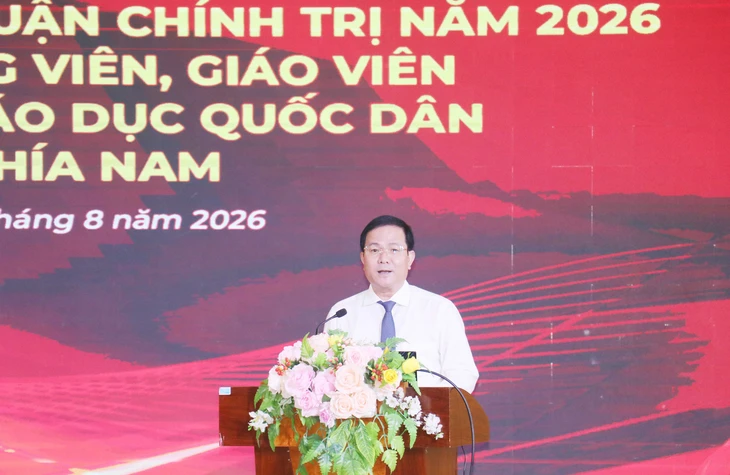 Nâng chất đội ngũ giảng viên, giáo viên qua bồi dưỡng lý luận chính trị - Ảnh 2.