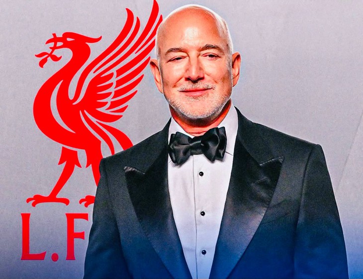 Liverpool nhận tin vui từ tỉ ph&uacute; Jeff Bezos  - Ảnh 1.