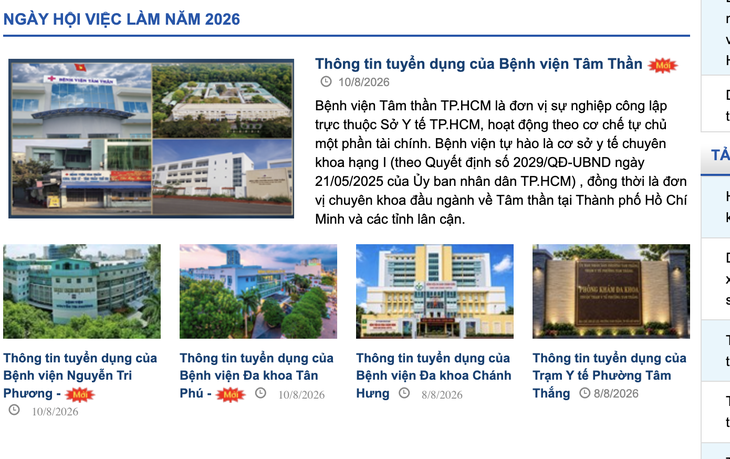 Bệnh viện TP.HCM 'trải thảm đỏ' tuyển hàng trăm bác sĩ, điều dưỡng, có nơi 60 người - Ảnh 2.