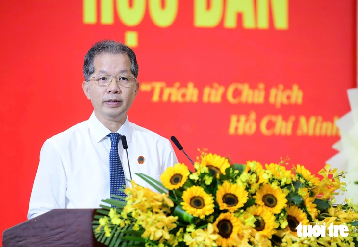 Tòa án hai cấp TP.HCM quyết tâm là 'thanh bảo kiếm' bảo vệ lẽ phải, niềm tin của nhân dân - Ảnh 2.