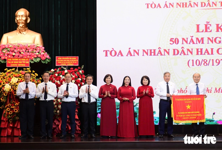 Tòa án hai cấp TP.HCM quyết tâm là 'thanh bảo kiếm' bảo vệ lẽ phải, niềm tin của nhân dân - Ảnh 3.