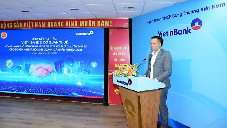 VietinBank bắt tay Cục Thuế hỗ trợ hộ kinh doanh chuyển đổi số - Ảnh 3.