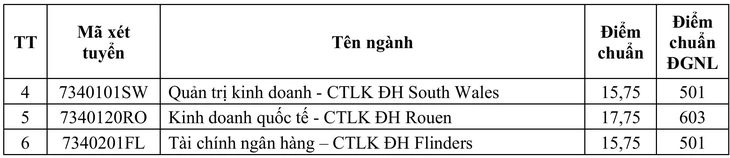 Điểm chuẩn Trường đại học Mở TP.HCM cao nhất 26,2 - Ảnh 4.