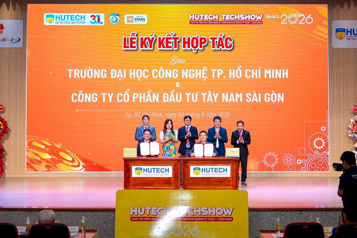 Doanh nghiệp ‘săn’ nhân tài kỹ thuật tại HUTECH TECHSHOW 2026 - Ảnh 3.