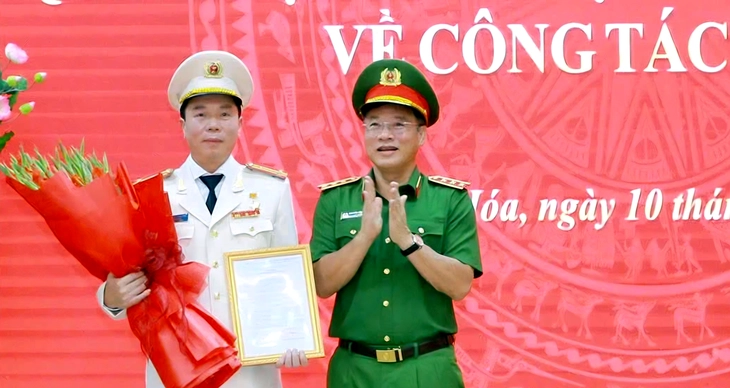 Đại tá Hoàng Quốc Việt giữ chức Giám đốc Công an tỉnh Thanh Hóa - Ảnh 2.
