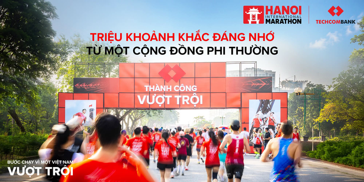 Giải Marathon Quốc tế Hà Nội Techcombank mùa thứ 5: Kiến tạo di sản, nâng tầm vị thế quốc gia - Ảnh 1.
