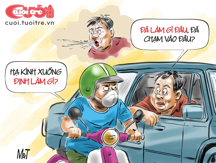 (nháp) Đề phòng 'hổ báo' trên đường đi làm - Ảnh 1.