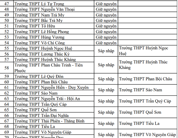 Phương án sắp xếp trường học công lập ở Đà Nẵng: Trường nào giữ nguyên, trường nào sáp nhập? - Ảnh 4.