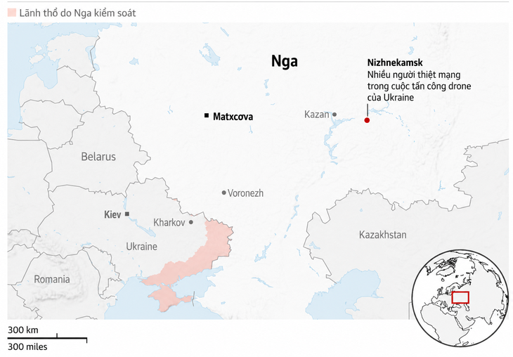 Ukraine đánh sâu hơn 1.000km vào Nga, gây thương vong lớn nhất trong 2 năm qua - Ảnh 2.