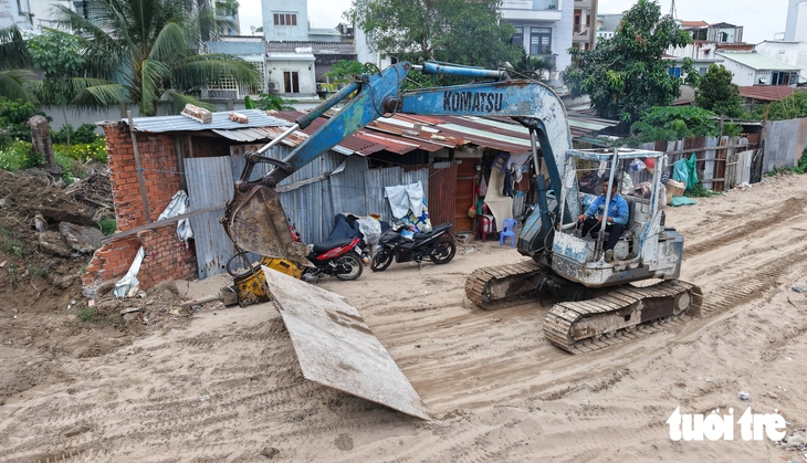 Rạch Xuyên Tâm thông thoáng mặt bằng, các gói thầu tăng tốc thi công - Ảnh 9.