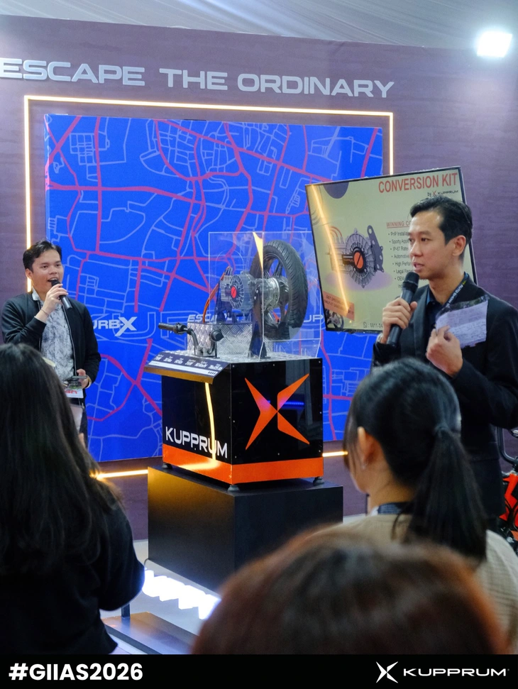 Biến xe máy xăng thành xe điện chỉ trong 2 giờ, chạy 90km/sạc - Ảnh 3.