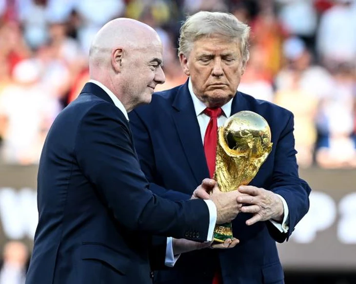 Tổng thống Trump: 'Sẽ là sai lầm khủng khiếp nếu FIFA thay chủ tịch Infantino' - Ảnh 1.
