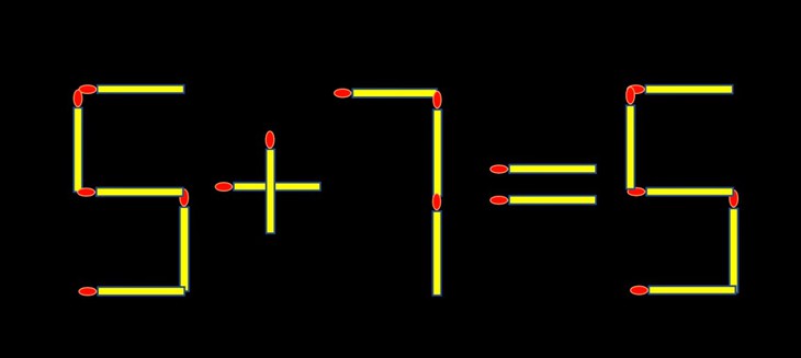 Thử tài IQ: Di chuyển một que diêm để 5-31=7 thành phép tính đúng - Ảnh 3.