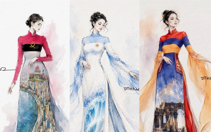 111 người đẹp mặc áo dài Việt tại lễ khai mạc Miss World 2026, sao vẫn gây tranh luận? - Ảnh 8.