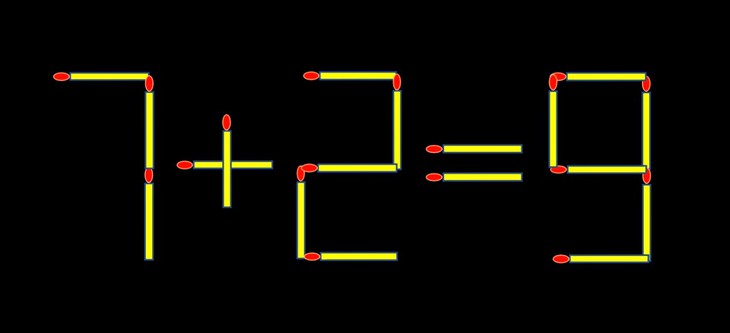 Thử tài IQ: Di chuyển một que diêm để 5-9=8 thành phép tính đúng - Ảnh 1.