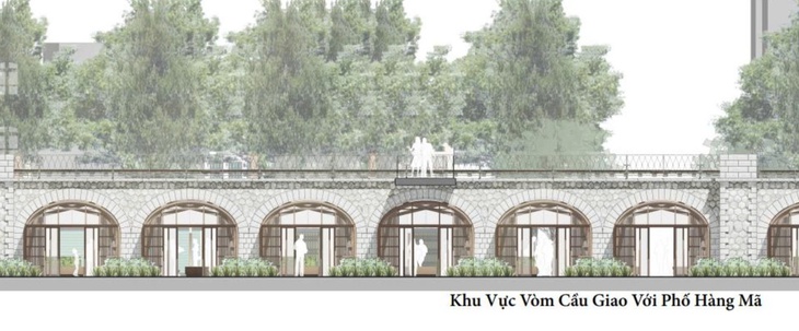 UBND phường Hoàn Kiếm làm rõ việc dự kiến đục thông nhiều vòm cầu đá hơn 100 tuổi thời Pháp - Ảnh 3.
