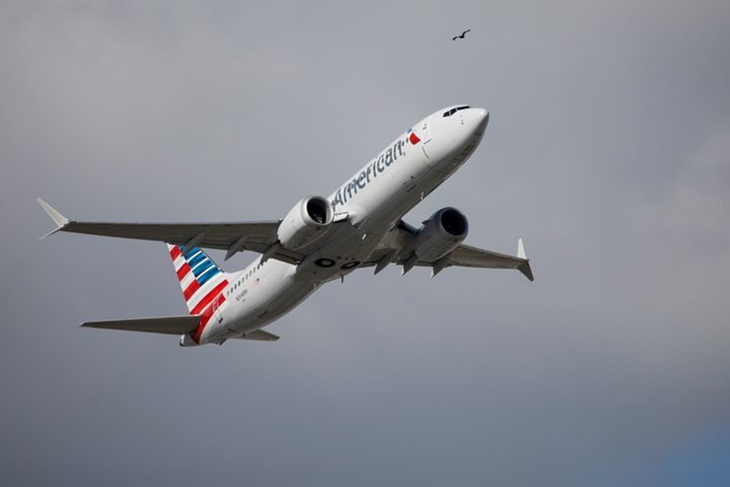 Máy bay American Airlines bốc lửa sau khi đâm phải đàn chim - Ảnh 1.