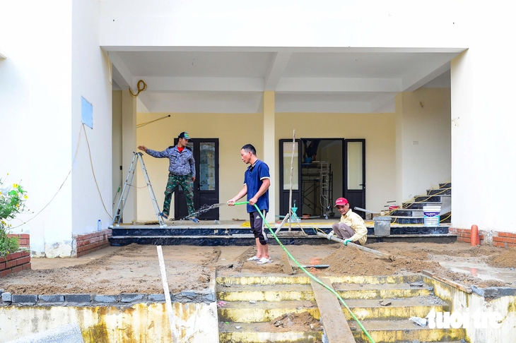 Thanh Hóa tăng tốc thi công 6 trường nội trú để kịp vào năm học mới 2026-2027 - Ảnh 4.