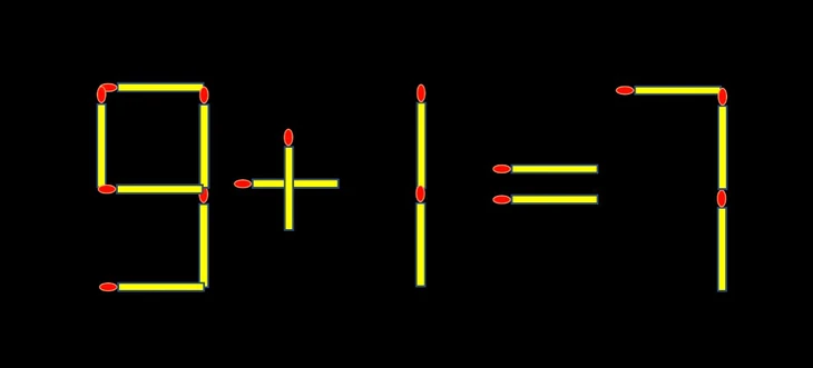Thử tài IQ: Di chuyển một que diêm để 5+1=4 thành phép tính đúng - Ảnh 2.