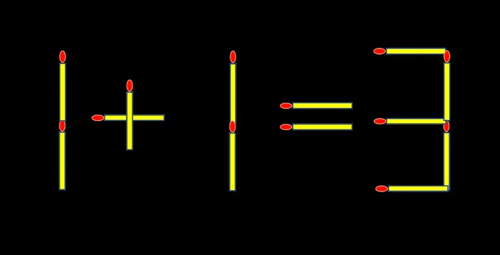 Thử tài IQ: Di chuyển một que diêm để 5+1=4 thành phép tính đúng - Ảnh 3.
