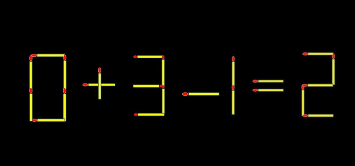 Thử tài IQ: Di chuyển một que diêm để 8+31=2 thành phép tính đúng - Ảnh 1.