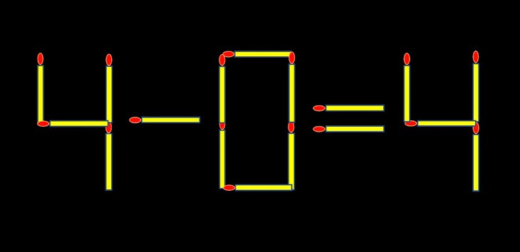 Thử tài IQ: Di chuyển một que diêm để 6-3=1 thành phép tính đúng - Ảnh 1.