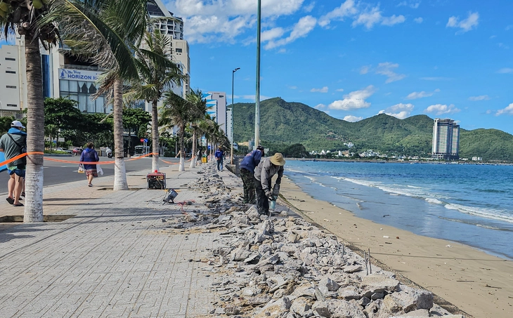 Hệ thống lan can mới dọc bờ biển Nha Trang được thiết kế ra sao? - Ảnh 2.