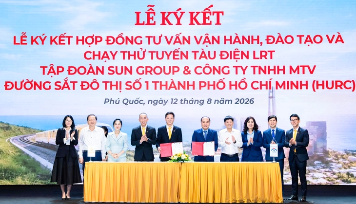Thỏa thuận vận hành và bảo trì Tuyến tàu điện đô thị ở Phú Quốc, phục vụ APEC 2027 - Ảnh 1.