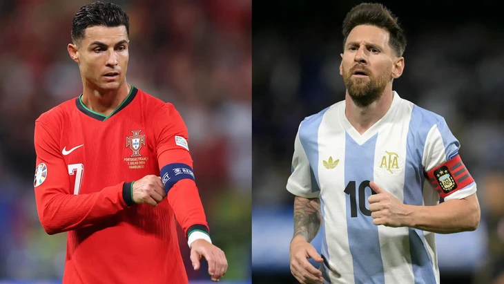 Ronaldo bình luận bất ngờ về cha Messi - Ảnh 1.