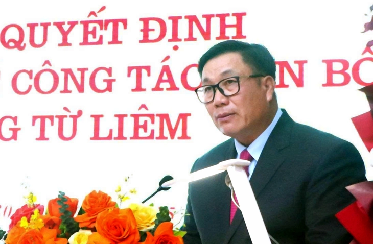 Bí thư phường Từ Liêm Nguyễn Quang Hiếu làm Giám đốc Sở Nội vụ Hà Nội  - Ảnh 3.
