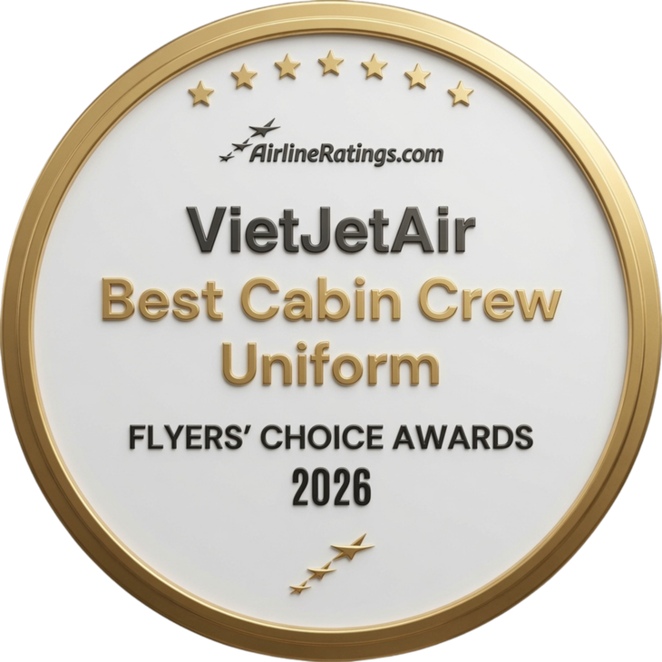 Vietjet ghi dấu ấn với hai giải thưởng toàn cầu tại Flyers’ Choice Awards 2026 - Ảnh 2.
