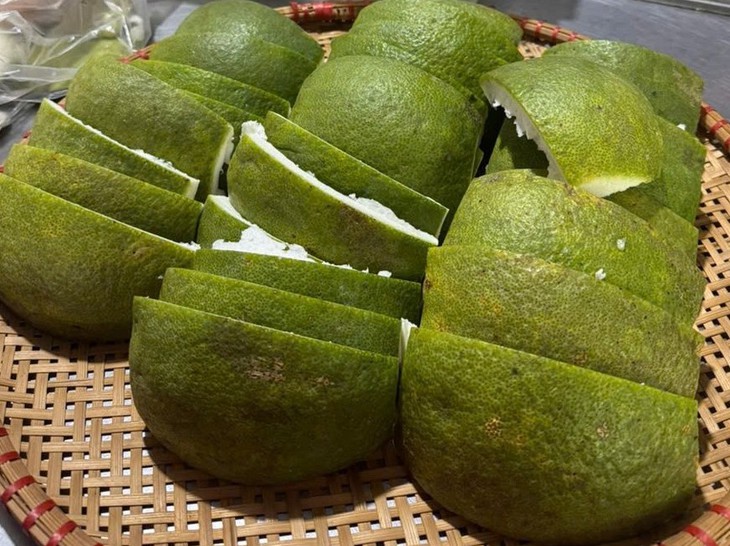 Chè bưởi Tân Triều cốm vị lạ, bí quyết vỏ bưởi không đắng - Ảnh 2.