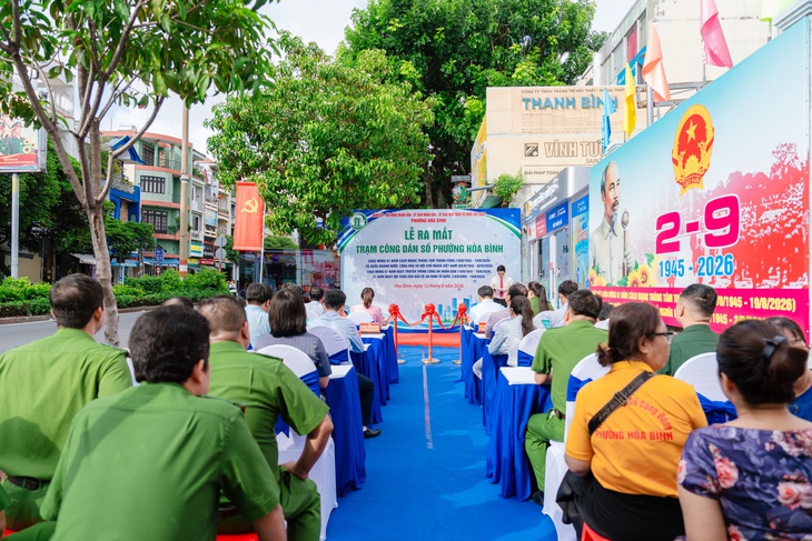 Hướng tới kỷ niệm 81 năm Quốc khánh 2/9, TP.HCM khánh thành loạt Trạm Công dân số phục vụ người dân - Ảnh 1.