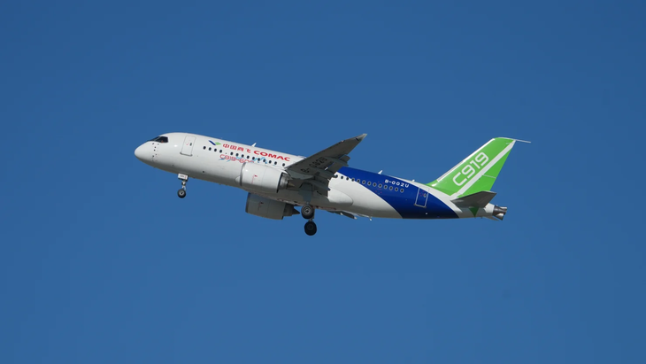 Máy bay C919 do Trung Quốc chế tạo có chuyến bay quốc tế đầu tiên - Ảnh 1.