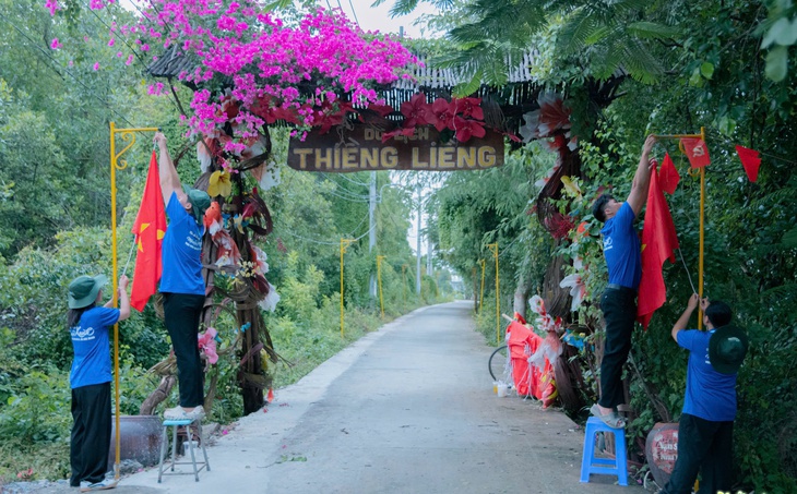 In dấu chân tình nguyện tại ấp Thiềng Liềng trong nhịp sống trẻ 2026 - Ảnh 10.