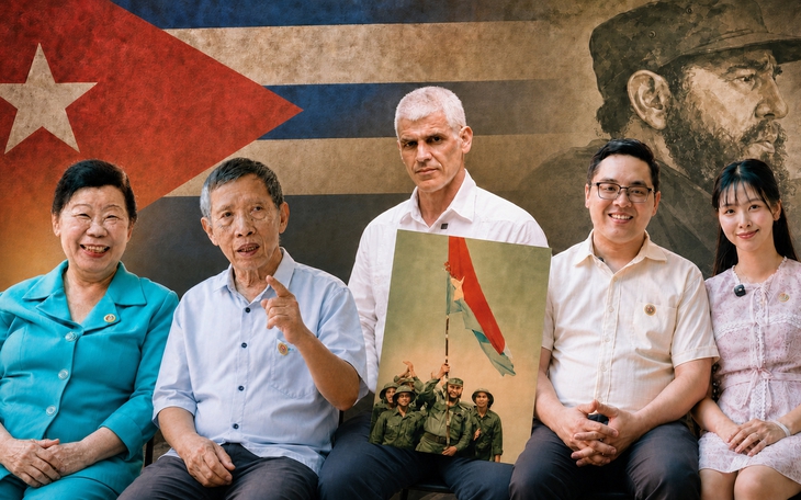 Người trẻ Việt dùng AI kể lại chuyến đi Quảng Trị của Fidel Castro - Ảnh 3.