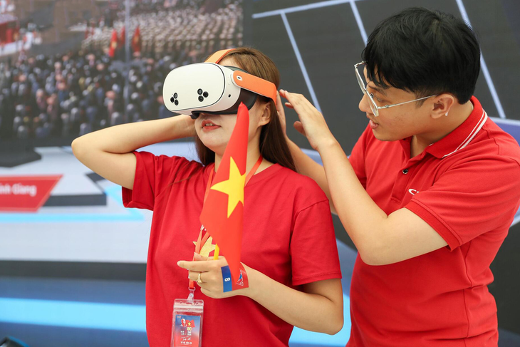 Đến dinh Độc Lập ‘xuyên không’ về thời khắc Bác Hồ đọc Tuyên ngôn Độc lập - Ảnh 1.